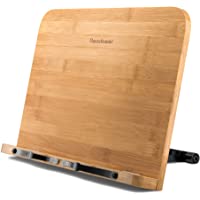 READAEER Soporte de lectura -Atríl de libros - Bambú Natural- Perfecto elige para los lectores
